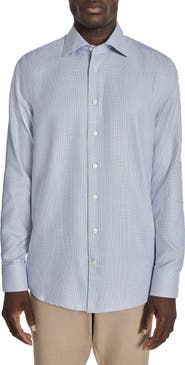 Jack Victor Grosvenor Basket Weave Dress Shirt