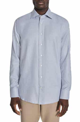 Jack Victor Grosvenor Basket Weave Dress Shirt