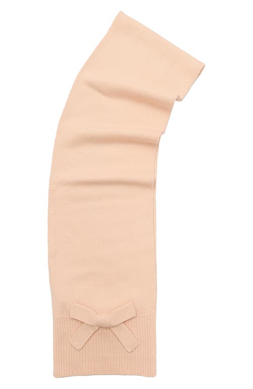 Kate Spade New York Bow Trim Scarf In Pink