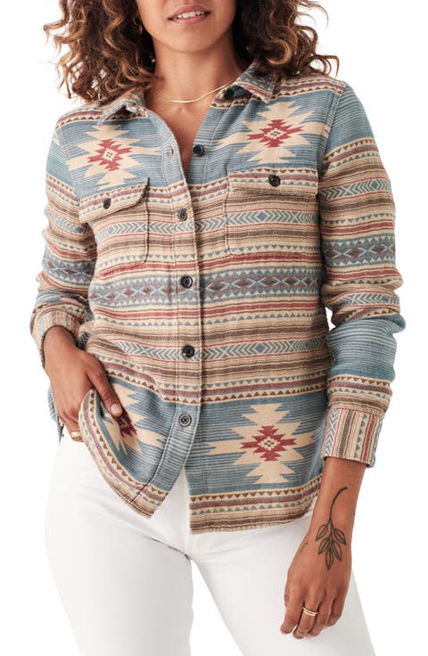x Doug Good Feather Organic Cotton Overshirt