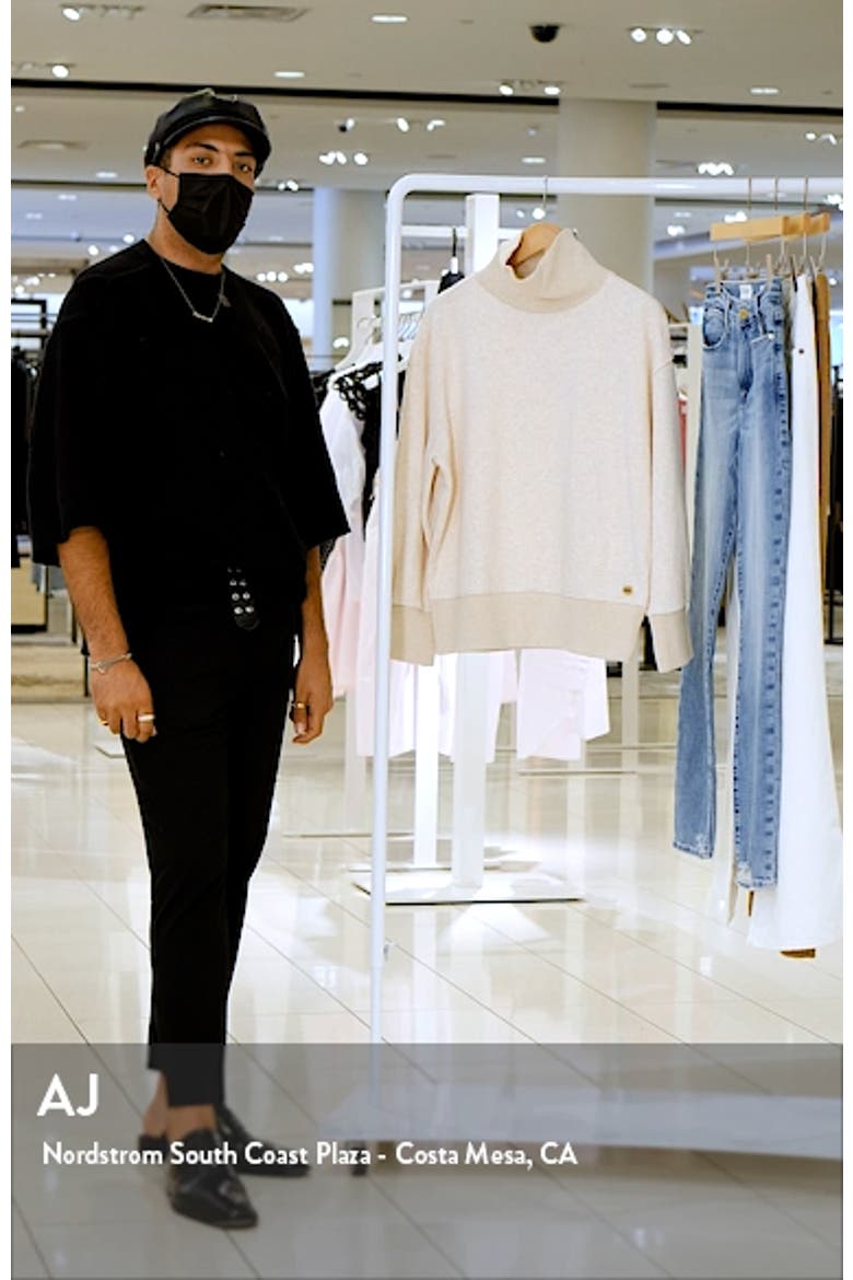 Cowl Neck Sweatshirt video