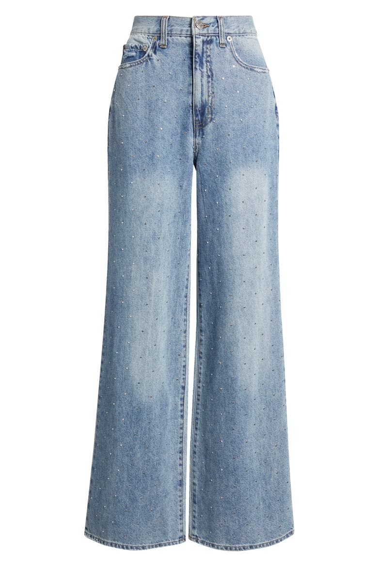 Far Out High Waist Jeans, Alternate, color, TWINKLE