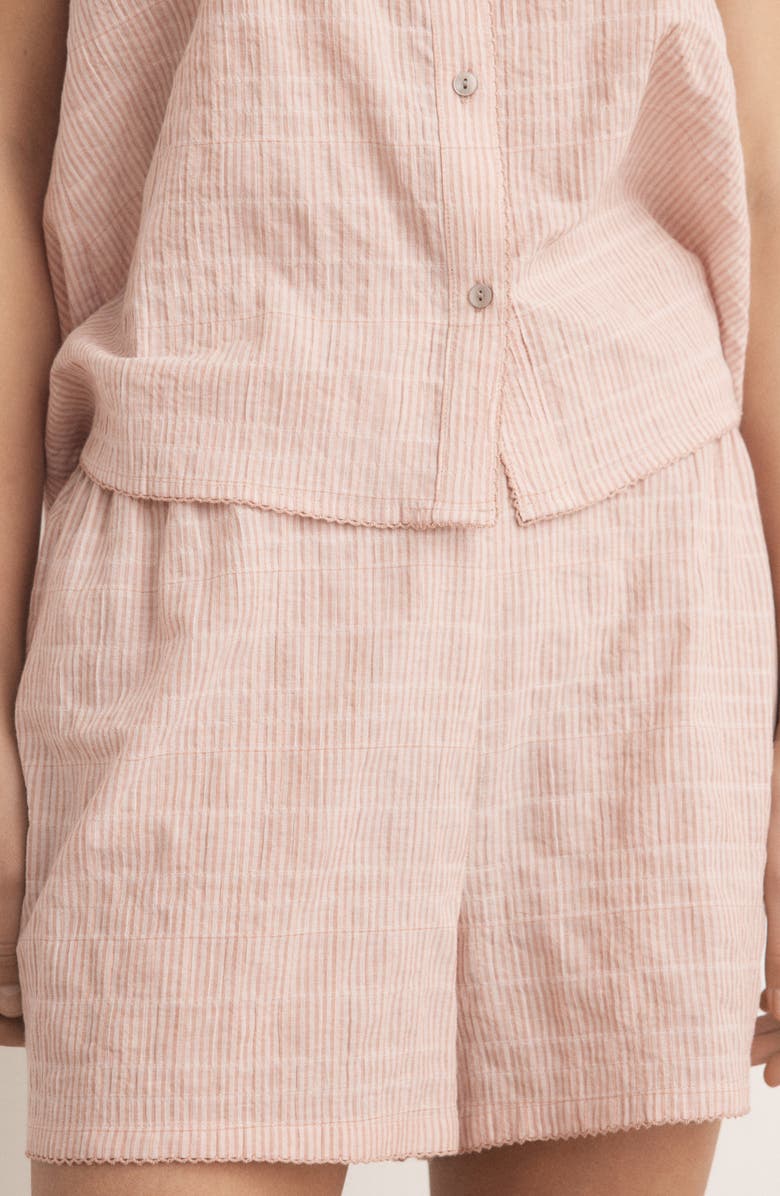 MANGO Short Pajamas, Alternate, color, Orange