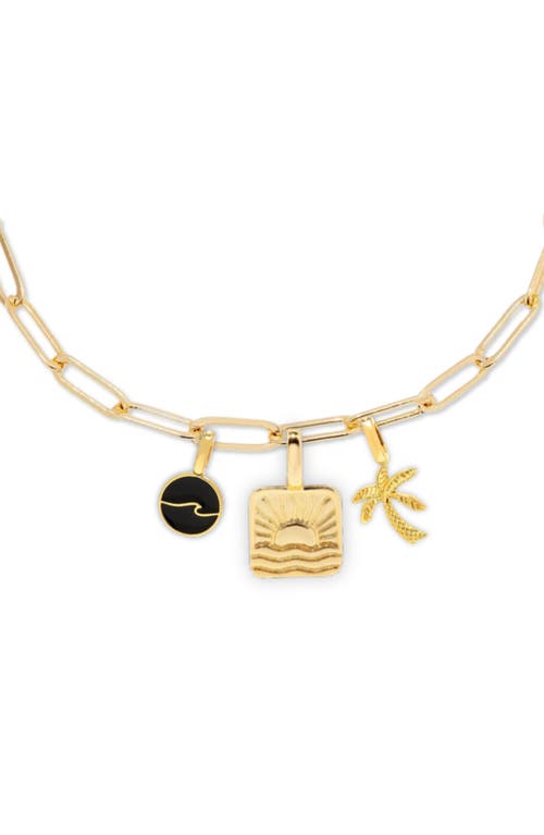 Shop Emma Rae Ocean Multi Charm Necklace