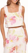 Petal & Pup Devlin Floral Crop Tank