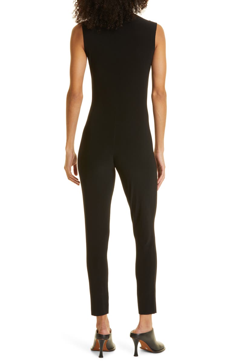 Norma Kamali Sleeveless Catsuit Jumpsuit, Alternate, color, 