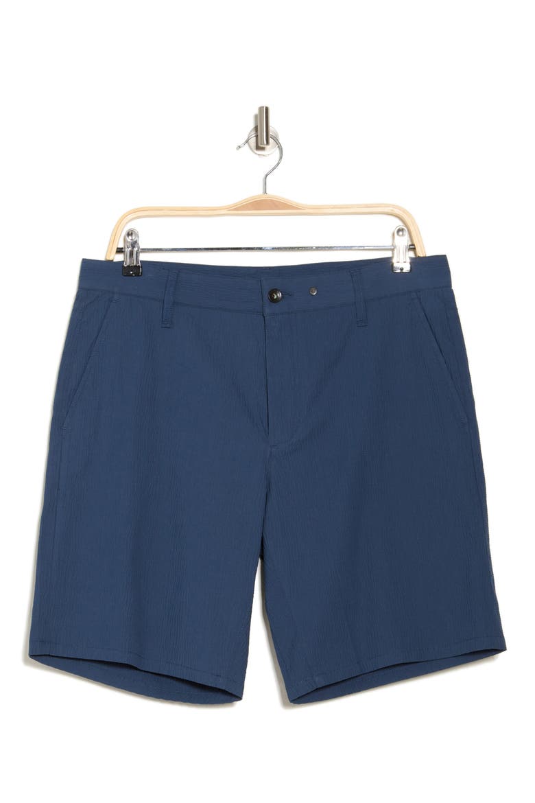 Perry Seersucker Shorts, Alternate, color, NAVY