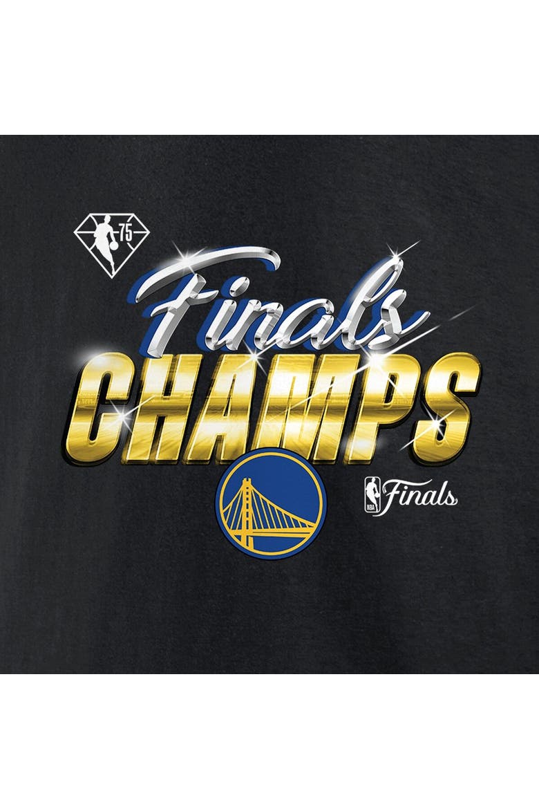 Men's Fanatics Branded Black Golden State Warriors 2022 NBA Finals Champions Forward Roster Signature T-Shirt, Alternate, color, Black