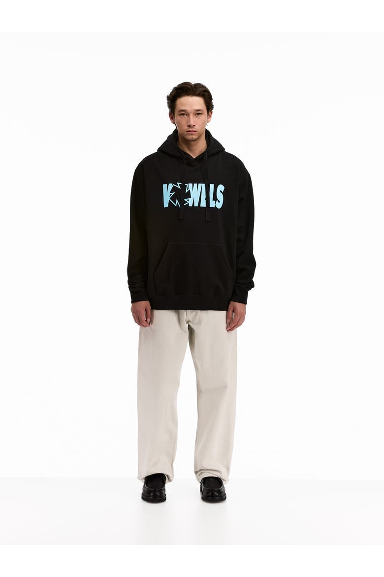 Icon Spell Out Hoodie, Alternate, color, Black