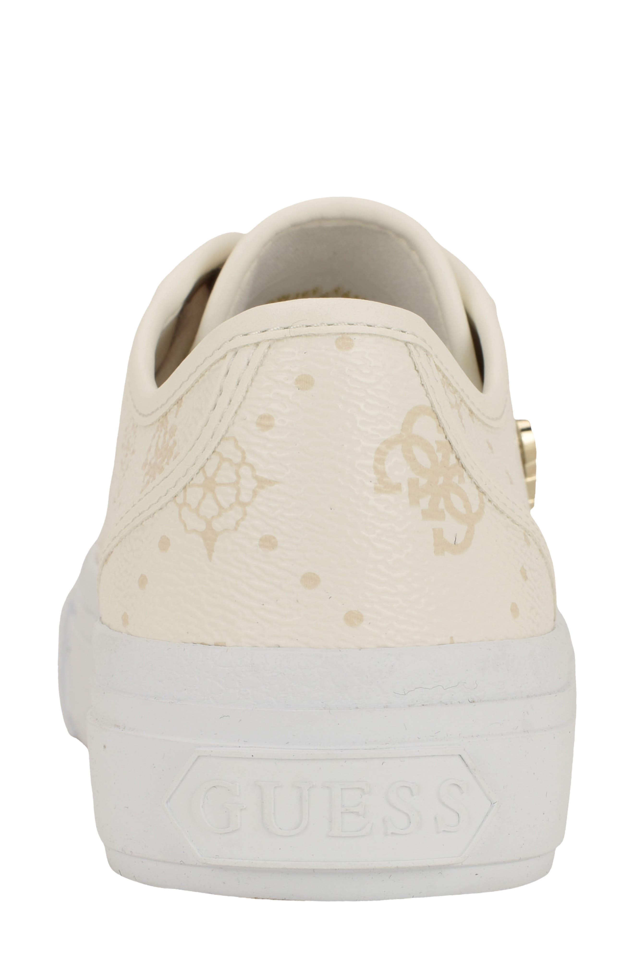 GUESS Jelexa Platform Sneaker, Alternate, color, White
