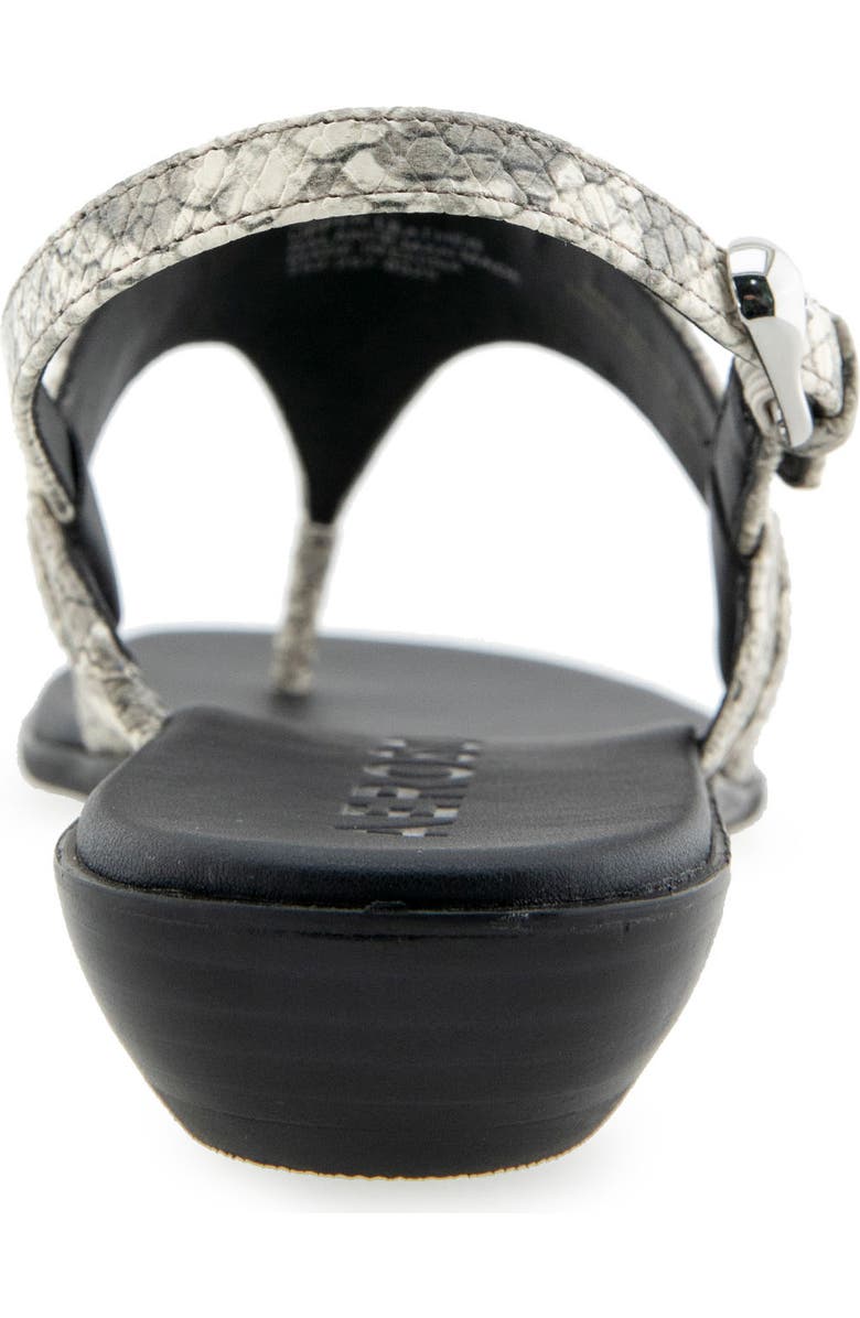 Aerosoles Gemal Slingback Sandal, Alternate, color, Roccia Embossed Snake Leather