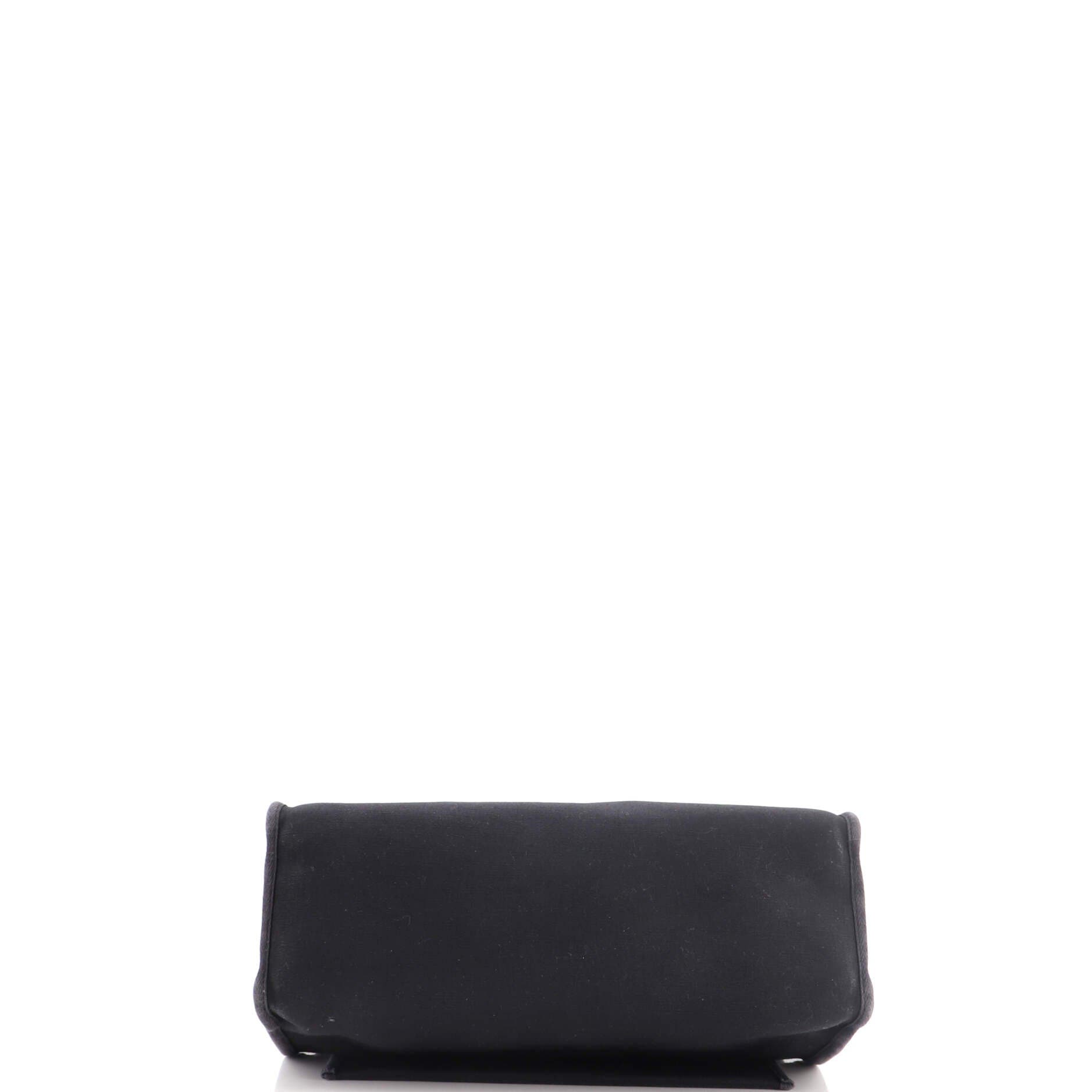Herbag Toile And Leather Pm, Alternate, color, Black
