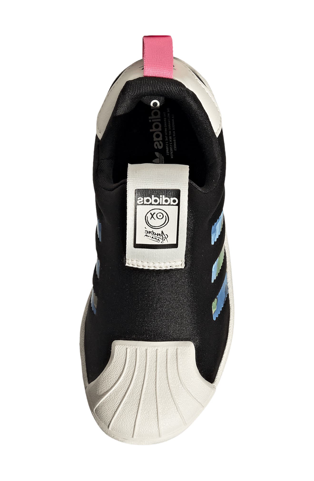 adidas x André Saraiva Kids' Superstar 360 Sneaker, Alternate, color, 