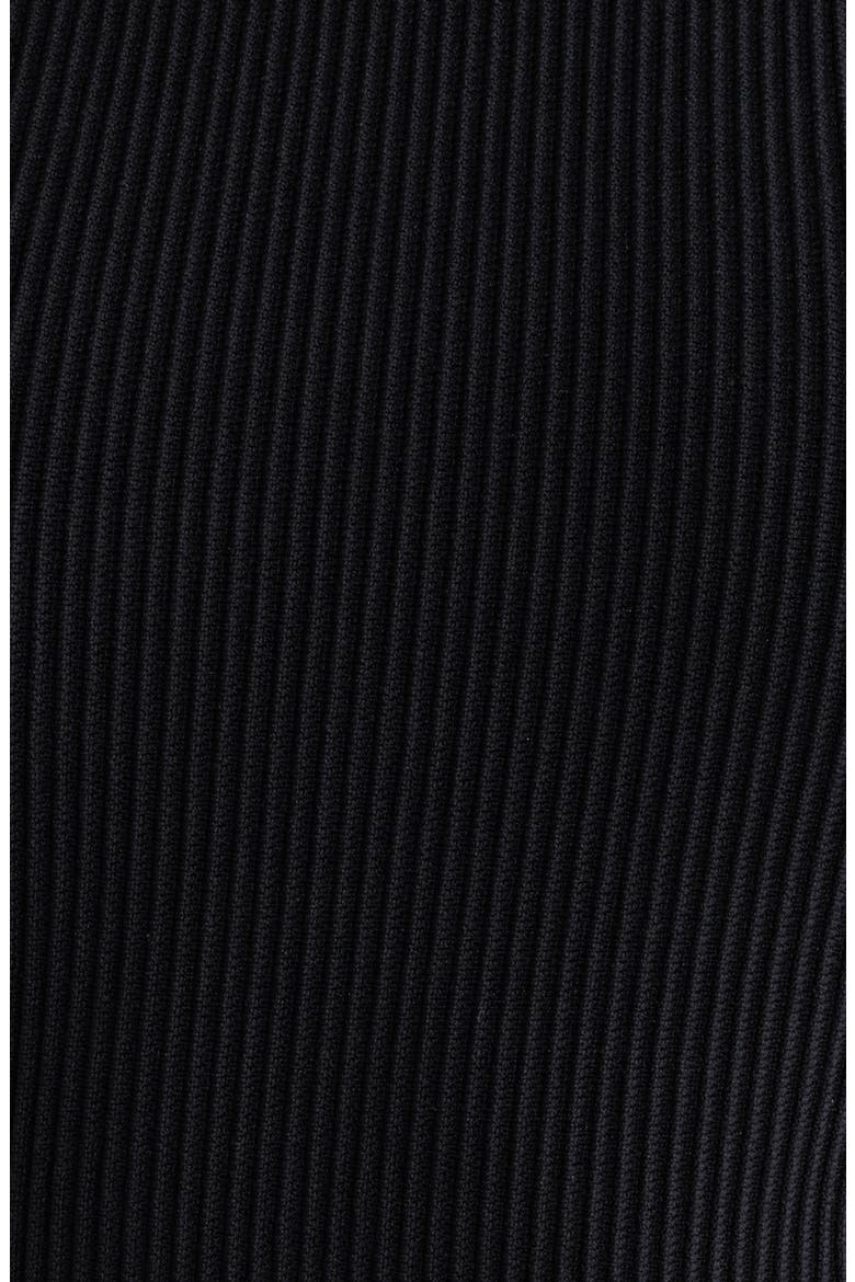 Mock Neck Instasculpt™ Rib Top, Alternate, color, BLACK