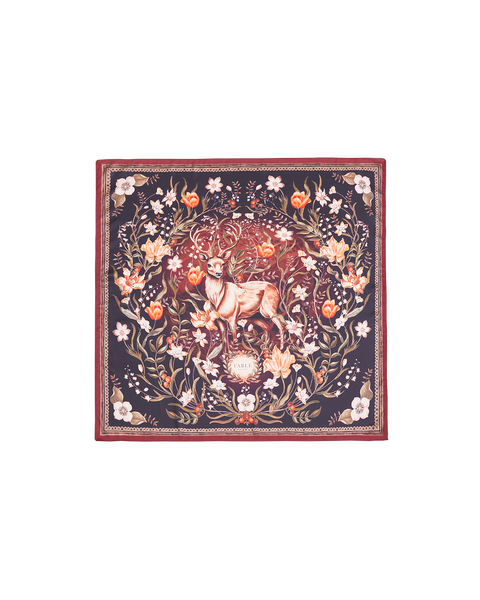 Aurora Tales Peach Square Scarf