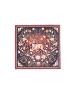 Fable England Aurora Tales Peach Square Scarf