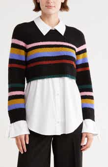Cinq à Sept Nelida Stripe Sweater