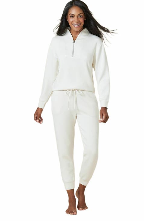 Athleisure DreamTech 1/4 Zip Jogger Set