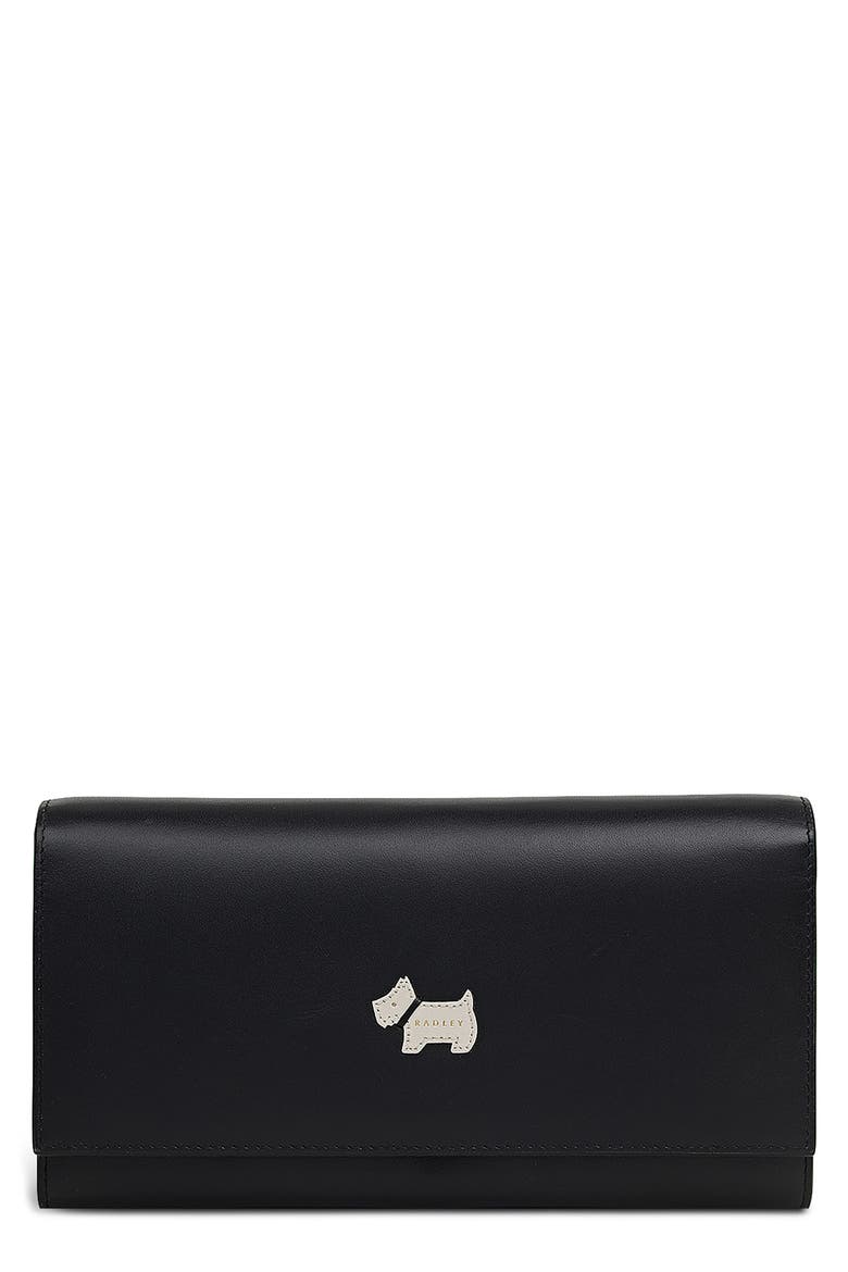 Heritage Leather Bifold Wallet, Main, color, BLACK