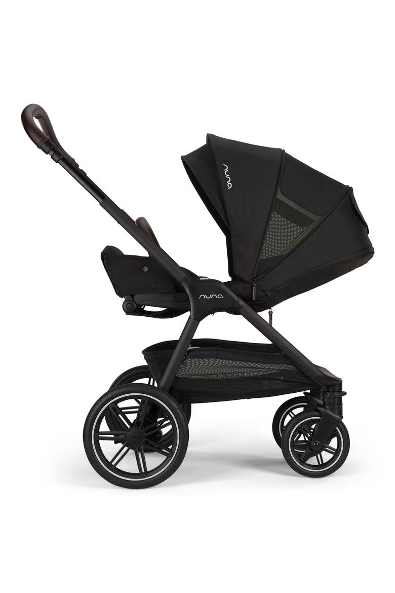 TRIV LX + PIPA™ Urbn Travel System, Alternate, color, CAVIAR/CHOCOLATE