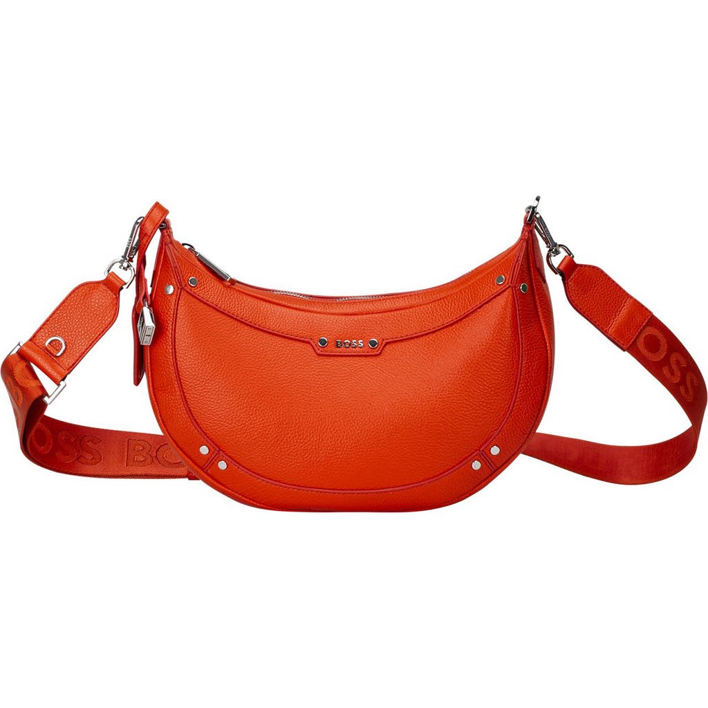 Hugo Boss Boss Ivy Leather Hobo Bag