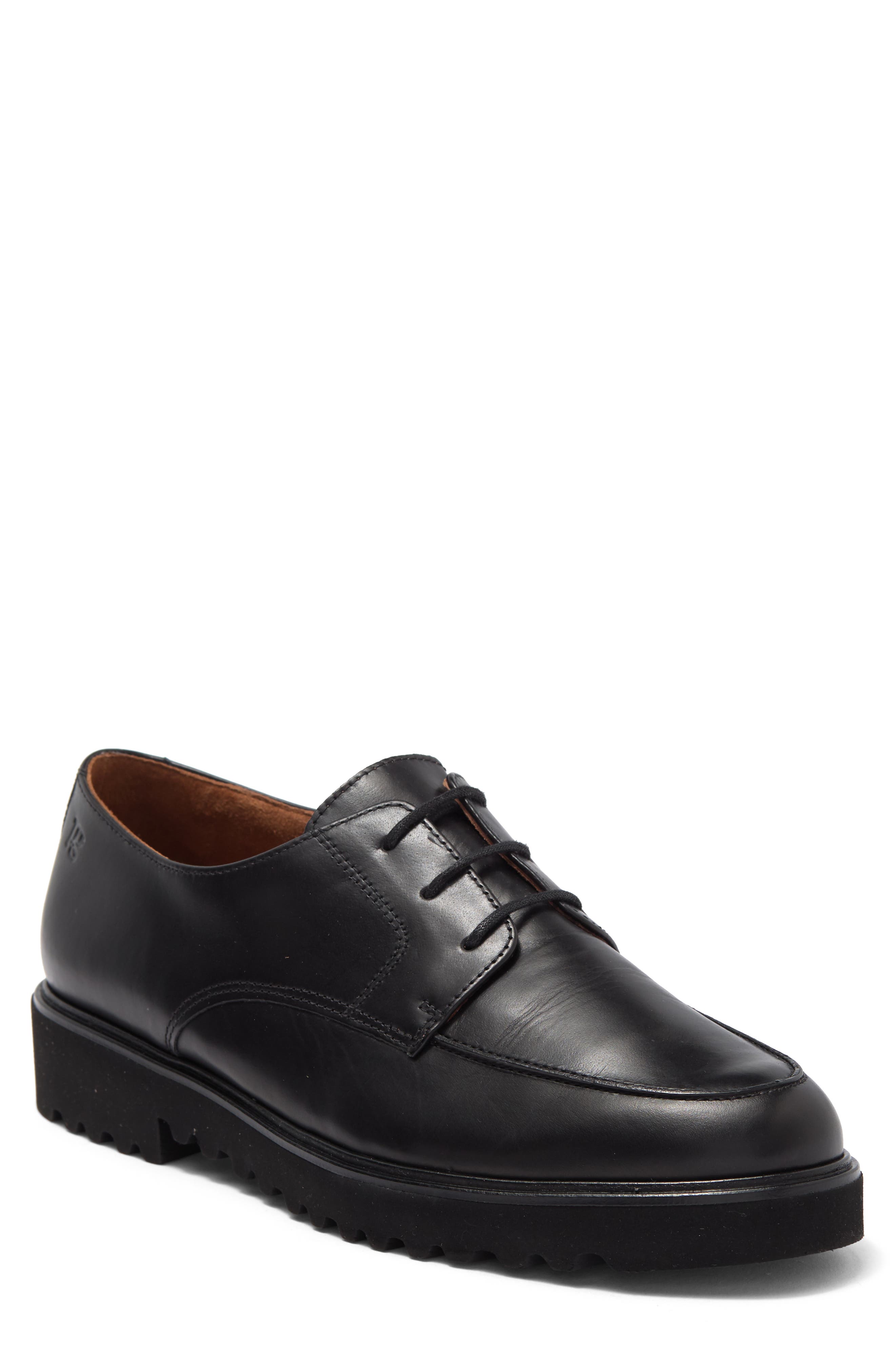 Paul Green Geneva Leather Lug Sole Derby, Main, color, 