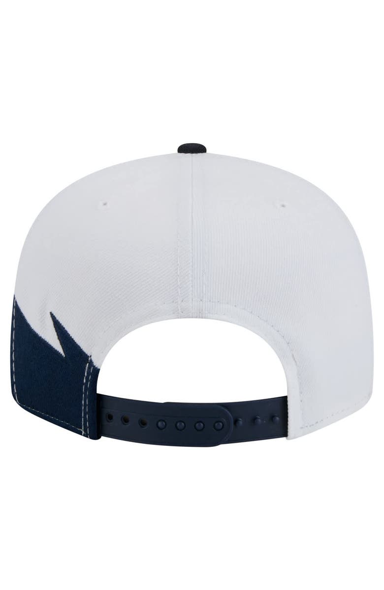 New Era Men's New Era Navy/White New York Yankees Jagged 9FIFTY Snapback Hat, Alternate, color, Navy