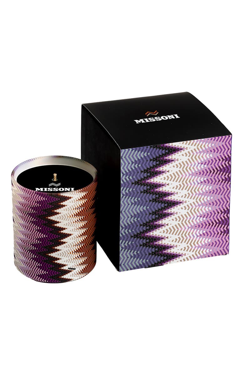 Missoni Candle Scent 220Gr, Main, color, Purple