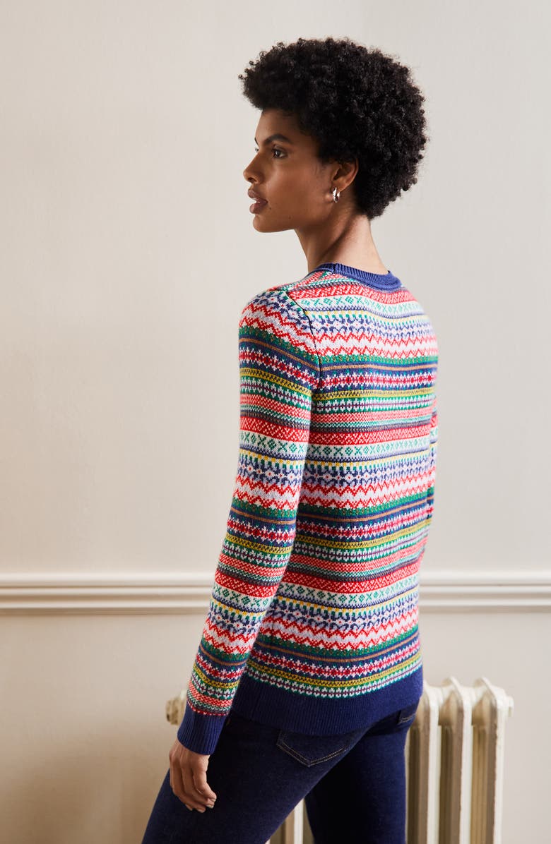 Boden Christmas Sweater, Alternate, color, 