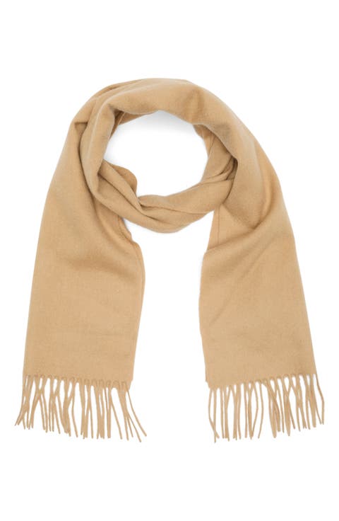 Men's Cashmere Fringe Scarf