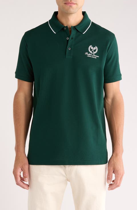 Embroidered Cotton Piqué Polo