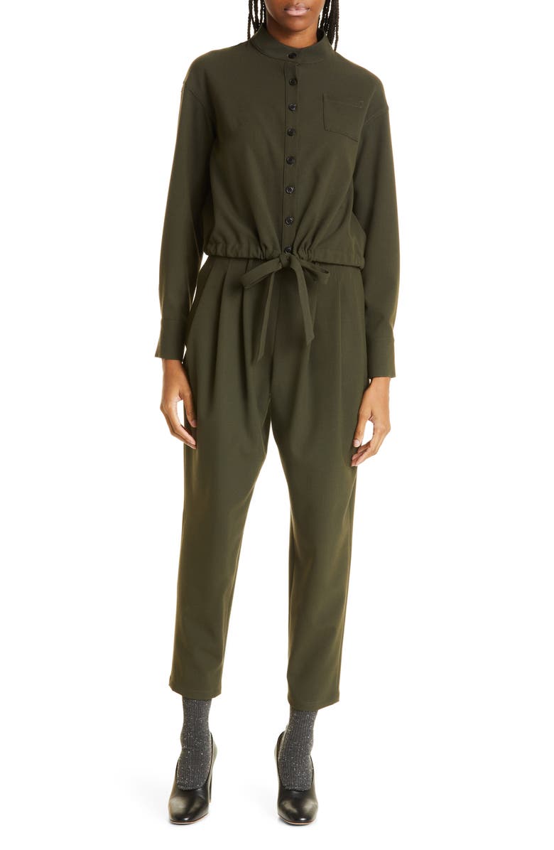 JASON WU Tie Hem Shirt Jacket, Alternate, color,