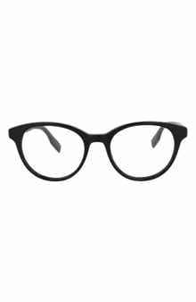 McQueen 47mm Oval Optical Glasses