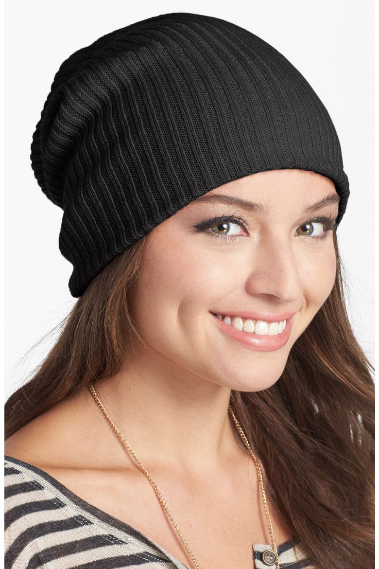 Beanie, Main, color, BLACK