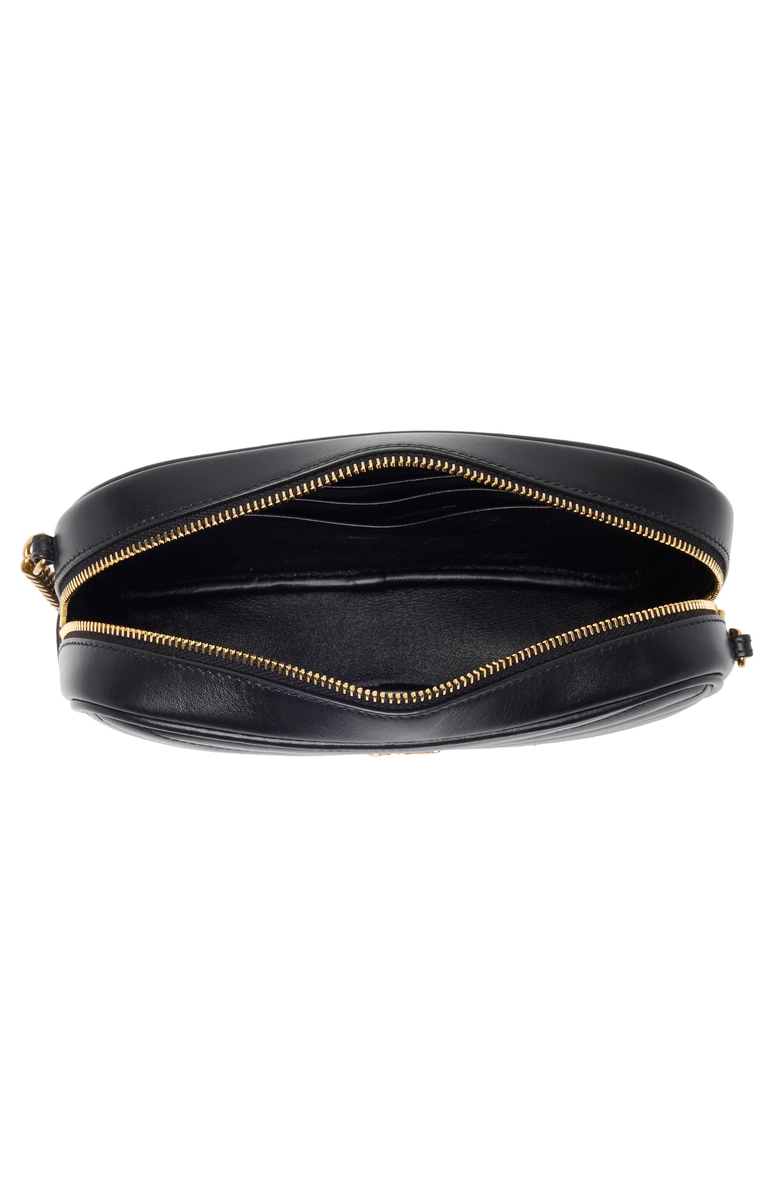 Saint Laurent Mini Lou Matelassé Leather Camera Bag, Alternate, color, 