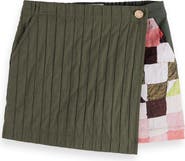 Scotch & Soda Kids' Pleated Patchwork Skort