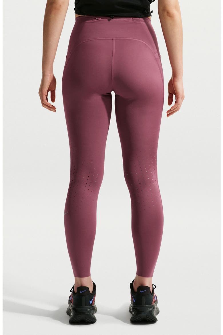 Swift High-Waisted Pocket 7/8 Running Leggings, Alternate, color, 654 PINK SMOKE
