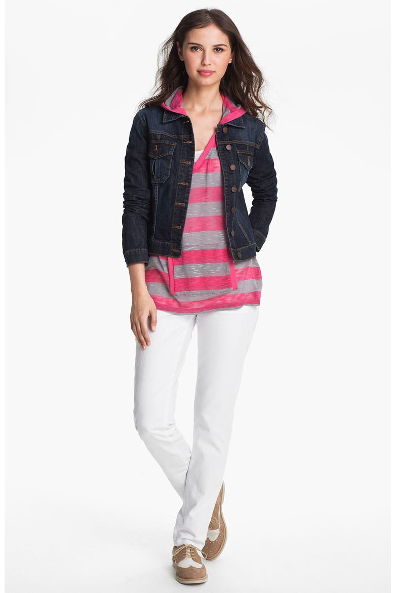 Denim Jacket, Alternate, color, GRATITUDE