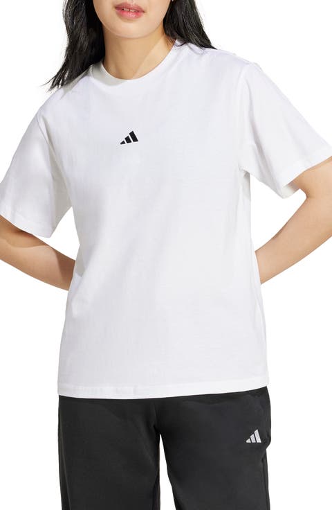 Essentials Embroidered Logo Cotton T-Shirt