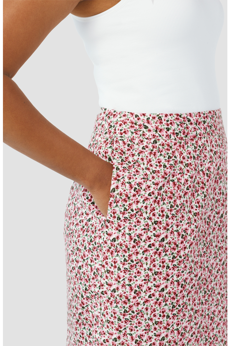 The Cascade  Skirt For Full Hips And Thighs, Alternate, color, Pink