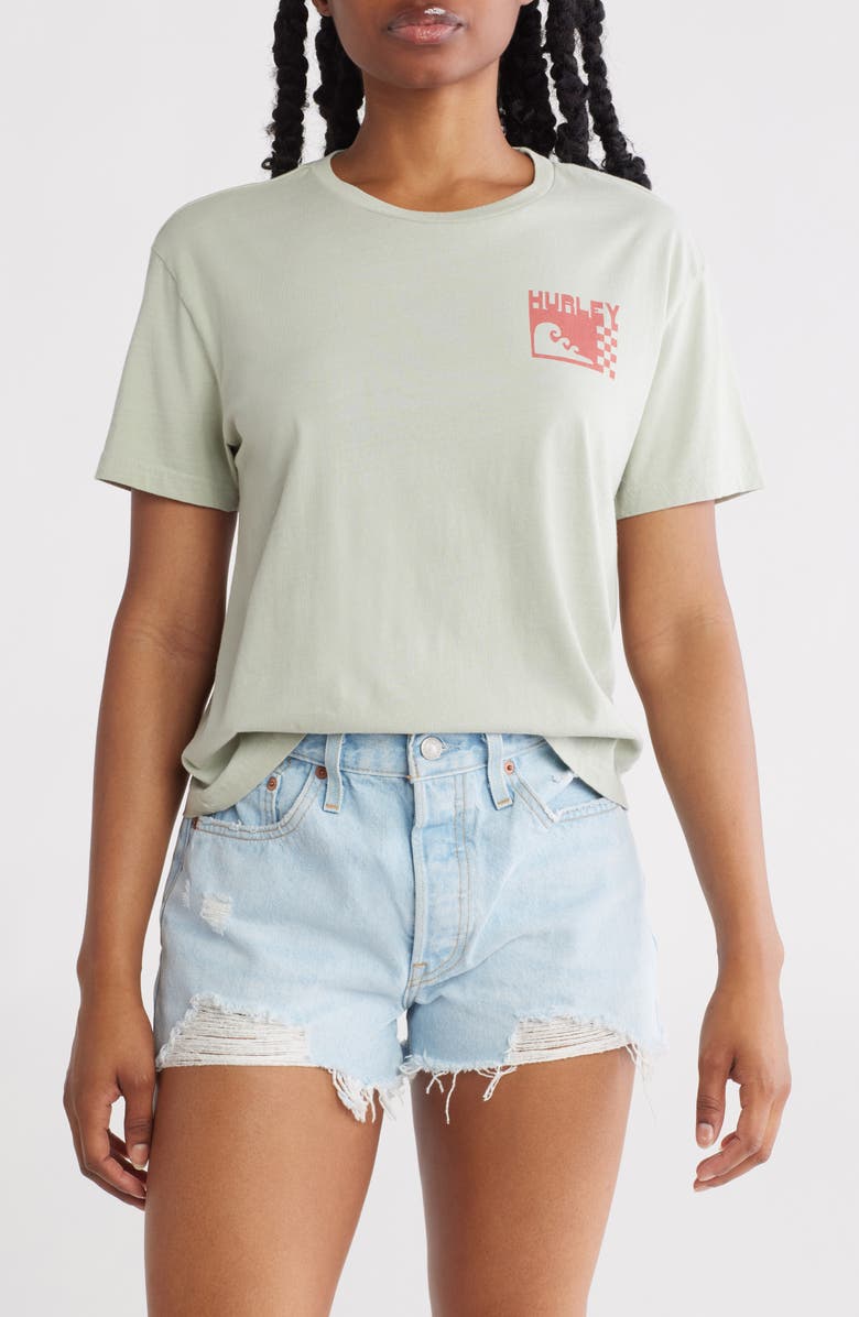 Hurley Collections Cotton Graphic T-Shirt, Main, color,