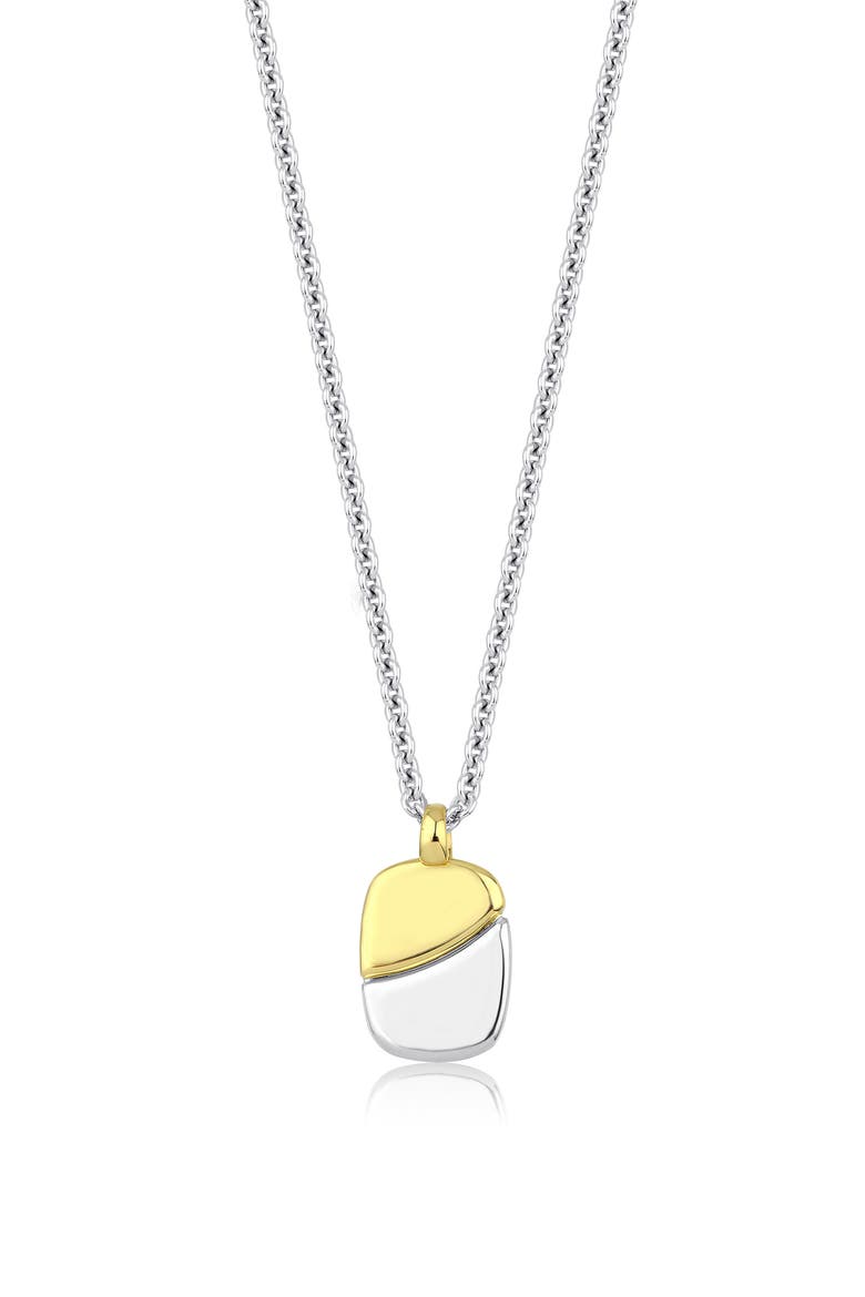 Equinox Pendant Necklace, Main, color, SILVER/GOLD