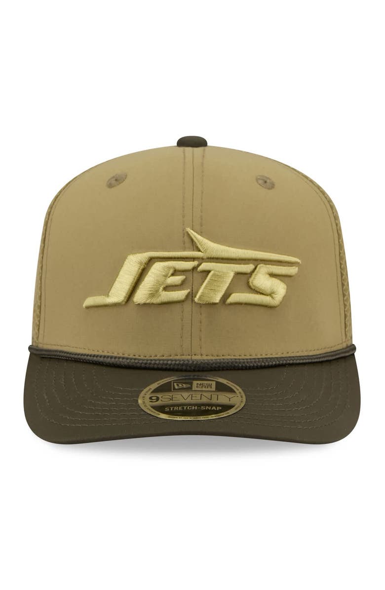 New Era Men's New Era  Green New York Jets 2025 Salute to Service 9SEVENTY Adjustable Hat, Alternate, color, Green