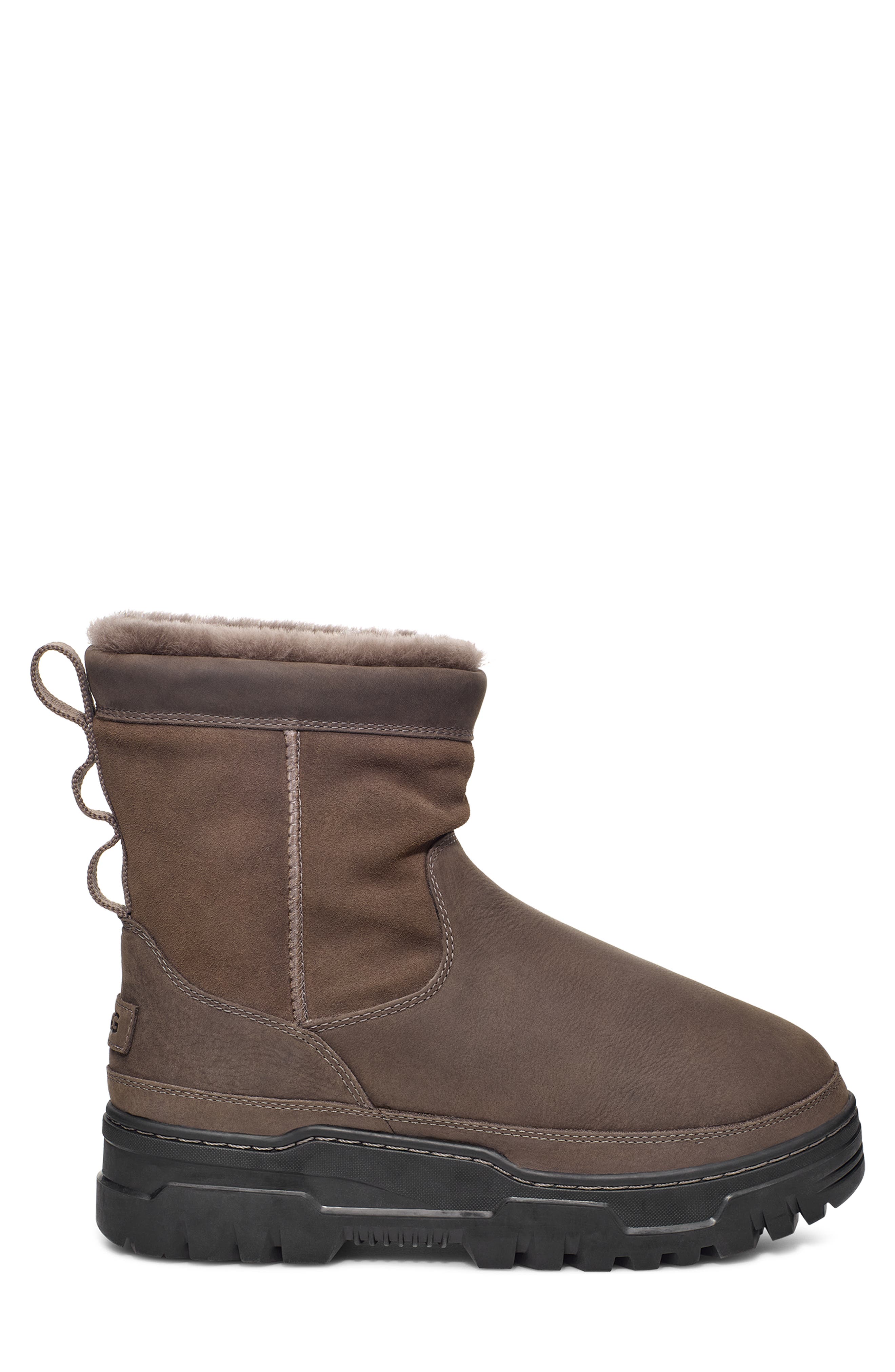 UGG<sup>®</sup> Heritage Trailgazer Waterproof Genuine Shearling & Wool Boot, Alternate, color, Thunder Cloud