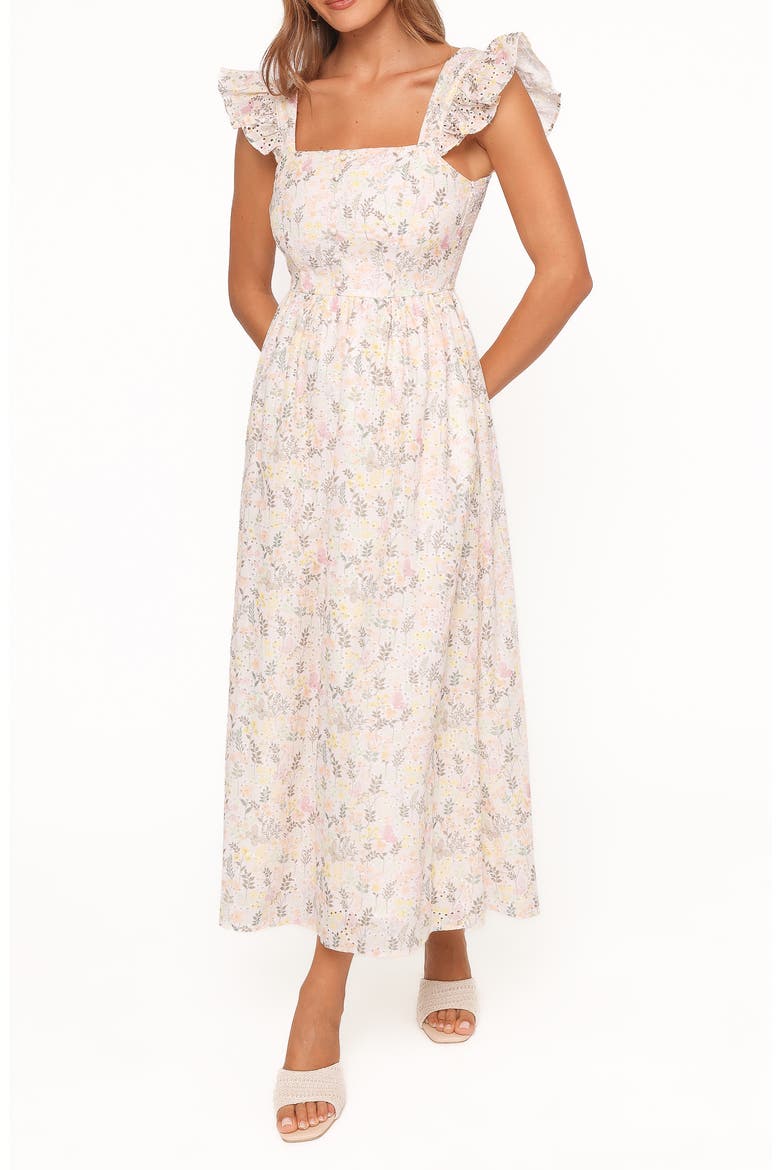 Ashtonleigh Midi Dress, Main, color, MULTI FLORAL