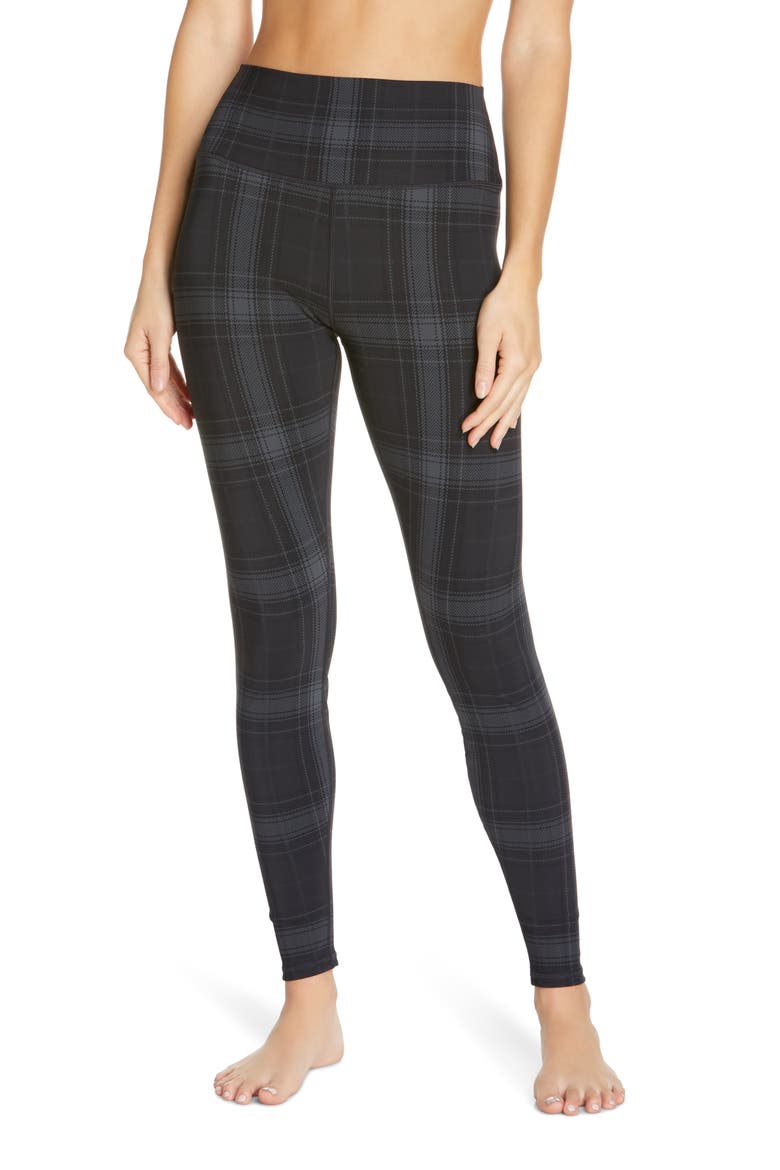 Vapor High Waist Leggings, Main, color, BLACK/ ANTHRACITE