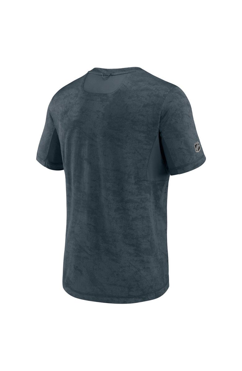 FANATICS Men's Fanatics Branded Charcoal Boston Bruins Authentic Pro 2022 Stanley Cup Playoffs T-Shirt, Alternate, color,