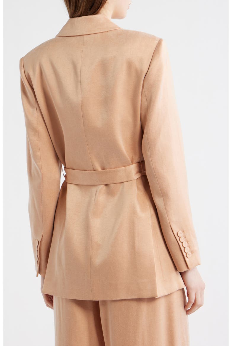 Jessi Faux Suede Jacket, Alternate, color, CHAI