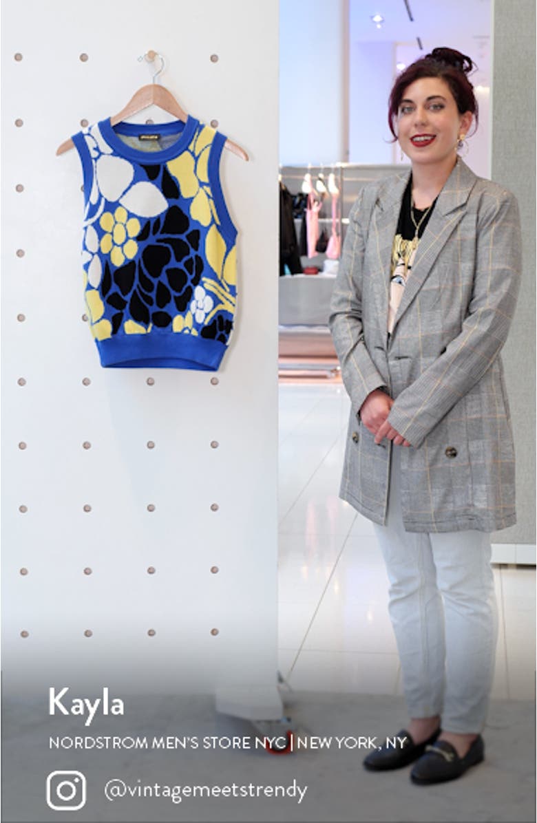 Yarrow Organic Cotton Sweater Vest, sales video thumbnail