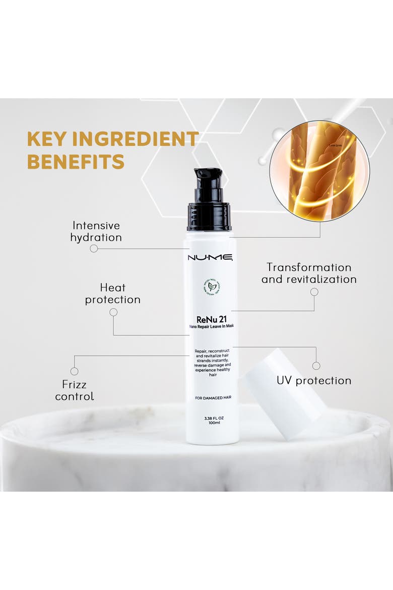 Restore Scalp Serum + Leave-In Mask, Alternate, color, White